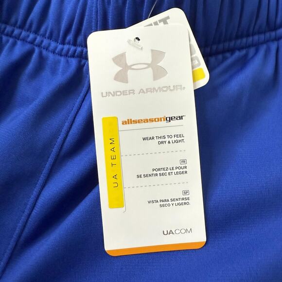 Under Armour Pants Womens Small Blue AllSeasonGear Loose Zip Hem Athletic Track - Picture 5 of 15